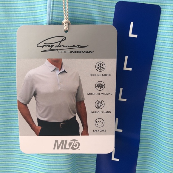 NWT - Greg Norman Men’s Golf Performance Polo - Picture 5 of 5